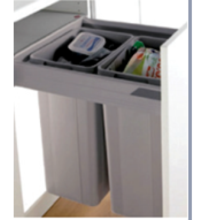 WESCO - Pull Out Bin 500 (2 X 32L)