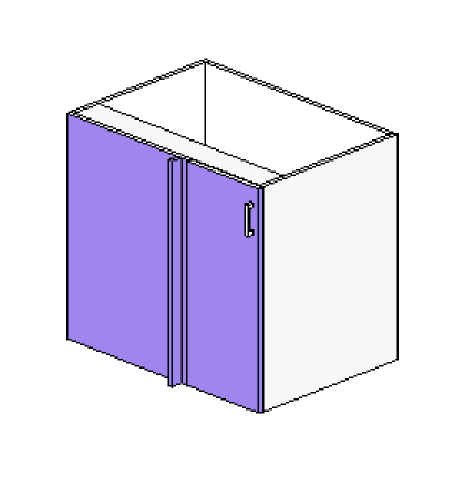 Blind Corner Left With 1 Left Door