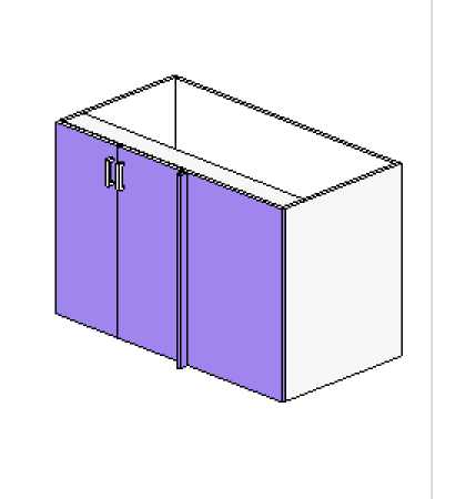 Blind Corner Right With Left & Right Door