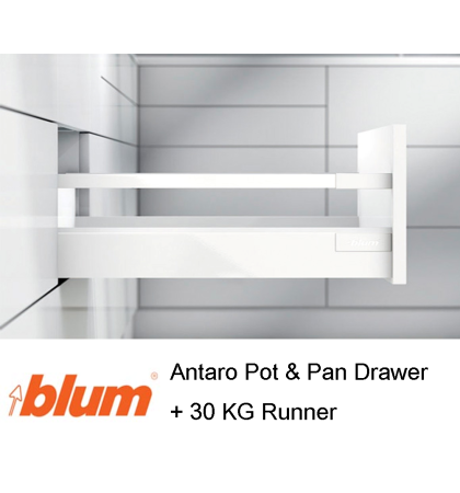 Antaro Pot White Push to Open 