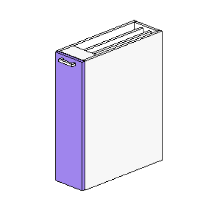 Base Pull Out Spice Rack 150