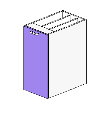 Base Pull Out Spice Rack 300