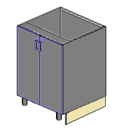 Kick Board Return - Brushed Aluminuim