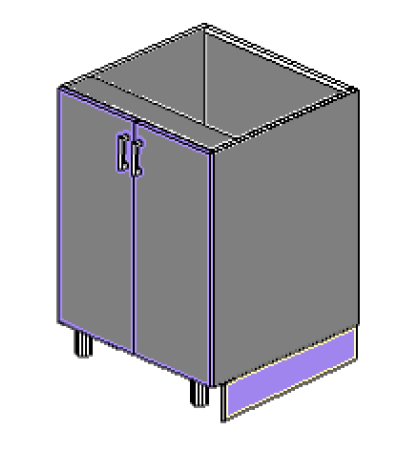 Kick Board Return - Door Material