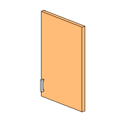 Wall Door Only - Hinged Right