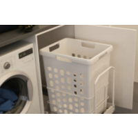 Laundry Basket Hand Pull - 400 Tray Deck 1 X 48L