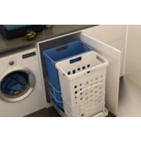 Laundry Basket Hand Pull - 450 Tray Deck 2 X 35L