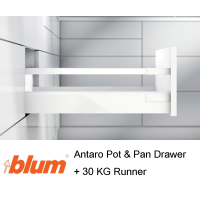 Antaro Pot White Push to Open 